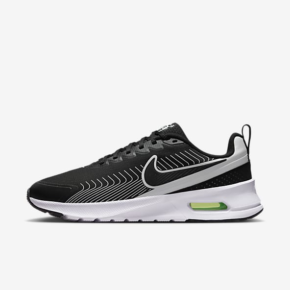 Nike black white trainers deals